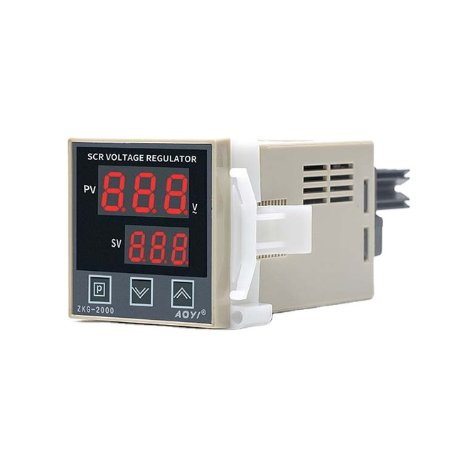 AOYI Best Selling ZKG-52 Single Phase Automatic Digital Display SCR Voltage Regulator 650W AC220V