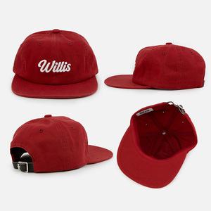 Gorra Snapback Vintage de Estilo Clásico con Visera Plana de 6 Paneles, Logotipo Bordado Personalizado, Sin Estructura, Fabricación OEM - Product Image 2
