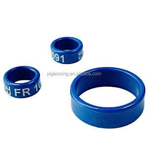 Fabrikant Direct-Verkoop Hoge Kwaliteit 2024 Ee Ring <span class=keywords><strong>Fancy</strong></span> Duiven Ringen Plastic Pluimvee Poot Bands Vogel Ringen - Product Image 5