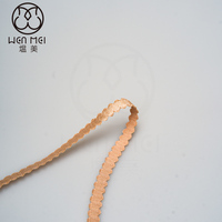 Élastique Picot de Luxe en Nylon à Motif Personnalisé pour Accessoires de Lingerie et Décoration de Vêtements