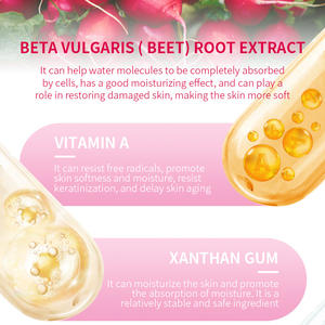 Sérum pour le visage de haute qualité à la racine de betterave et à la vitamine A, marque privée, anti-âge, anti-rides, hydratant - Product Image 3