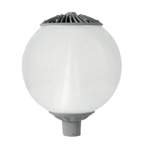 Lampe de parc LED à globe 20W 3000K blanc chaud, IP65 AC, noire, décorative, pour l'éclairage extérieur des allées de jardin - Product Image 5