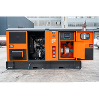Generador diésel silencioso de 150 kVA, 160 kVA, 250 kVA, 220 V, monofásico, generador de respaldo industrial.