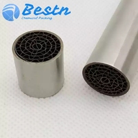 Personnaliser Euro 3/4/5/6 catalyseur de substrat métallique 100CPSI 200CPSI 300CPSI TWC pour véhicule à essence
