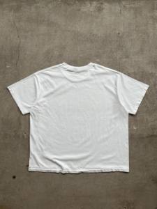 T-shirt in tessuto cilindrico a cucitura singola, vestibilità ampia vintage personalizzata, manica corta lavata, texture morbida e liscia - Product Image 3