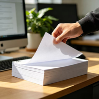 Papier d'impression A4 anti-blocage 80 g/m² haute opacité recto-verso pour photocopieurs haute vitesse et imprimantes de bureau