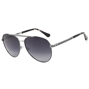Gafas de Sol de Piloto Unisex, Montura Ovalada de Metal, Lentes Degradadas Marrones, 100% Protección UV para Actividades al Aire Libre, Adultos - Product Image 5