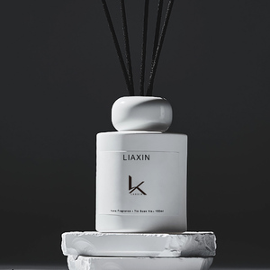 Đơn giản màu trắng 100ml hương liệu khuếch tán chai lâu dài trong nhà dầu thơm để sử dụng nhà - Product Image 1