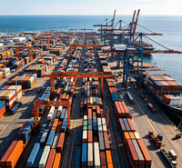 Agente de Transporte Marítimo de China a la UE, Envío DDP Puerta a Puerta, Línea Express Rápida a Alemania, Reino Unido, Francia, España, Amazon FBA, Impuestos de Valor Añadido Pagados Anticipadamente