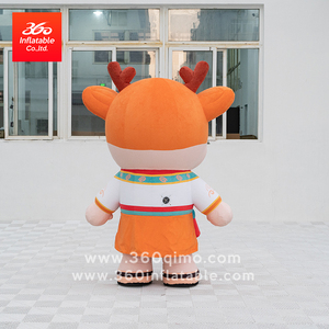 Mascotte gonflable <span class=keywords><strong>Skye</strong></span> personnalisée, costume gonflable de dessin animé, mascotte cerf gonflable, costumes gonflables de haute qualité pour hommes - Product Image 3