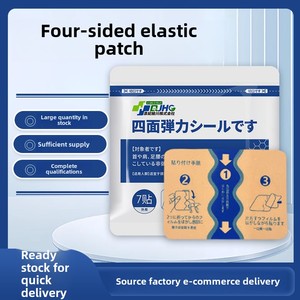 Parche Japonés de Jengibre para el Cuidado de la Salud, Elástico en Cuatro Direcciones, Termosensible, para Alivio Cervical y Lumbar, Moxibustión, Alivio del Dolor Articular - Product Image 2