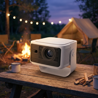 Proyector Inteligente HY350MAX, Recién Llegado, 1080P, 500 Lúmenes Ansi, Enfoque Automático, 3D, Portátil, Android 14 AOSP, Proyector de Cine en Casa