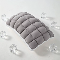 Oreiller en soie glacée ultra-doux et cireux, avec noyau en nylon et élasthanne pour un sommeil profond et une sensation de fraîcheur, modèle Ananas