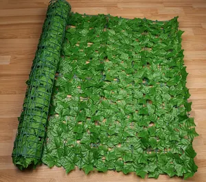 EG-V008 Bán Buôn Nhân Tạo Hàng Rào Nhân Tạo Hàng Rào Net Nhân Tạo Thực Vật Mây Trang Trí Hàng Rào Vườn - Product Image 1