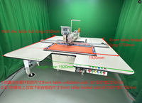 Machine à coudre CNC à perforation automatique Cyclone Sewing, nouvelle, pour usage domestique, grande surface 130x90cm, pour la sellerie automobile