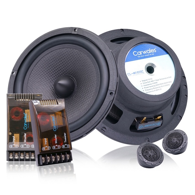 6.5 Inch Full Frequency Combination Coaxial Speakers Kit With Tweeters Audio Sound System for Car Refit 6.5" Speaker Set HIFI
