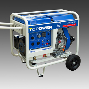 Générateur de soudage diesel portable à <span class=keywords><strong>onduleur</strong></span>, châssis ouvert, démarrage à distance, ATS 200 250 300 AMP 5kVA 6kVA <span class=keywords><strong>7kVA</strong></span> - Product Image 1
