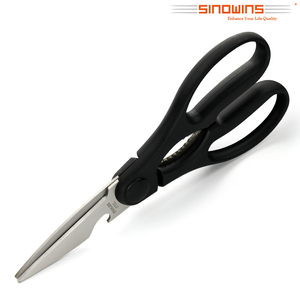 Lower Price 8 Inch <strong>Multi</strong> <strong>Function</strong> Kitchen <strong>Scissors</strong> with PP Plastic Handle Bottle <strong>Opener</strong> - Product Image 4