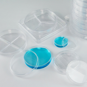 Piastra di <span class=keywords><strong>Petri</strong></span> monouso Sterile trasparente di diverse dimensioni in plastica per coltura cellulare da laboratorio con coperchio 60mm - Product Image 6