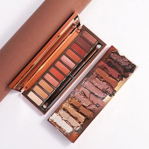 Palette de fards à paupières en gros, poudre de maquillage, emballage personnalisé avec logo, boîte en plastique pour fards à paupières, conteneur pour blush - Product Image 1