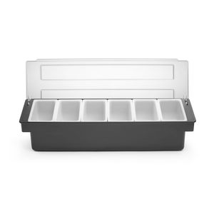 BarUp - Caja para Ingredientes de Cocina Comercial de 480x150x(H)100mm con 6 Contenedores - Product Image 1