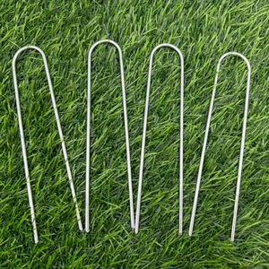 कारखाने थोक उद्यान टर्फ नाखून विरोधी जंग सोड स्टेपल यू पेग्स यू नाखून गैल्वेनाइज्ड लैंडस्केप गार्डन सोड स्टेपल - Product Image 6