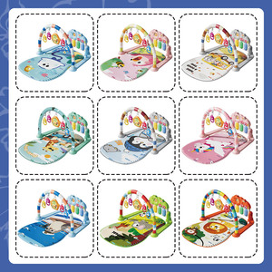 Alfombra de Juego para Bebés Becho, Alfombra de Actividades para el Tiempo Boca Abajo, <span class=keywords><strong>Gimnasio</strong></span> de Piano para Bebés Recién Nacidos de 0 a 6 Meses - Product Image 4