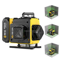 Niveau Laser Rotatif Numérique de Haute Précision Professionnel YaJin, Usine Directe, Niveau Laser Ligne Lumière Verte 360° pour Ingénierie