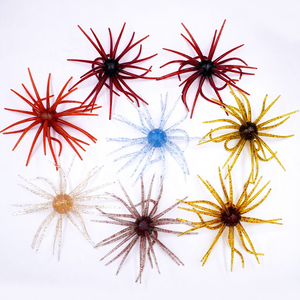 Señuelo <span class=keywords><strong>de</strong></span> Pesca WildTrek <span class=keywords><strong>de</strong></span> Goma Suave con Forma <span class=keywords><strong>de</strong></span> Erizo <span class=keywords><strong>de</strong></span> Mar Flotante <span class=keywords><strong>de</strong></span> 20/25 mm, Alta Elasticidad, Multi-Tentáculos, para Pescar Lubina y Pez Mandarín - Product Image 1