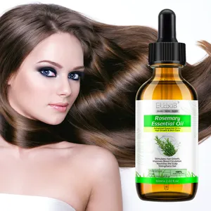 ELbbuB Wholesale Advanced 60ml Rosemary Pure Natural Hair Growth And Skin Care Essential Oil