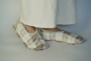 Chaussons d'intérieur OEM ultra doux en polaire, antidérapants, légers, pour l'hiver et l'automne, à bout ouvert, confortables, style <span class=keywords><strong>ballerine</strong></span> - Product Image 3