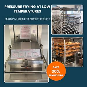 Marinade au poulet frit Résultats de cuisson cohérents <span class=keywords><strong>Friteuse</strong></span> en lots Filtration automatique de l'huile Friteuses d'<span class=keywords><strong>occasion</strong></span> - Product Image 3