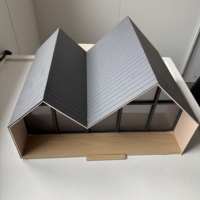 Maisons conteneurs modernes écologiques en structure acier de 20 et 40 pieds, prêtes à l'emploi, personnalisables, pour logement, bureau mobile ou bâtiment de travail en parc