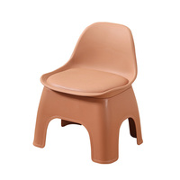Petite chaise colorée empilable d'OEM de meubles de jardin d'enfants d'enfants d'âge préscolaire chaises de tabouret d'enfants avec le dossier