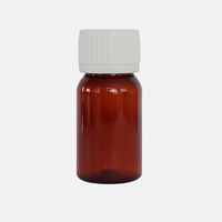 Bouteille en plastique PET de 30ml pour sirop contre la toux avec bouchon à vis CRC Fabricant de gros Produit bon marché de haute qualité
