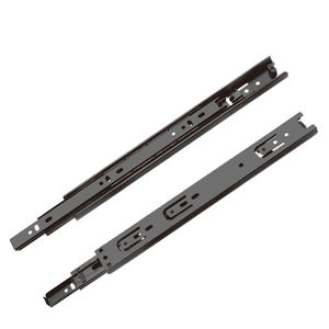 Charnières dissimulées en acier inoxydable pour armoires <span class=keywords><strong>de</strong></span> meubles, glissières <span class=keywords><strong>de</strong></span> <span class=keywords><strong>tiroir</strong></span> intégrées épaissies, accessoires <span class=keywords><strong>de</strong></span> quincaillerie absorbant les chocs - Product Image 3
