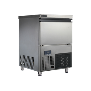 Machine à glaçons commerciale en acier inoxydable, 80 kg par jour, capacité de stockage de 30 kg, type intégré, pour restaurant - Product Image 4