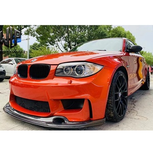 Spoiler Anteriore E87 per <span class=keywords><strong>BMW</strong></span> <span class=keywords><strong>Serie</strong></span> <span class=keywords><strong>1</strong></span> E82 Coupé Berlina Stile RZ in Fibra di Carbonio 2007-2013 - Product Image 5