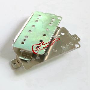 Donlis, оптовая продажа, стандартная 3/48 США, серебристая никель, lp humbucker, гитарный звукосниматель, опорная панель для пользовательских комплектов звукоснимателей - Product Image 4