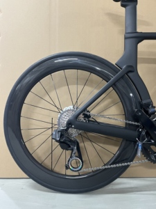 Bicicleta de Triatlón de Fibra de Carbono TT Time Frame WIRELESS-2*12 de 24 Velocidades para Adultos, Aerodinámica para Carreras T3 (TT) T3 TT-Racin - Product Image 3