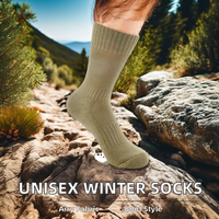 Chaussettes tactiques antidérapantes pour la randonnée | Chaussettes d'hiver épaisses pour bottes | Chaussettes d'extérieur de qualité militaire OEM