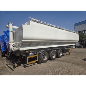 Camiones de Alta Calidad para Transporte de Aves de Corral de 45m³, 60m³ y 70m³ con Tornillo Transportador (Auger) para Alimentos a Granel - Product Image 1