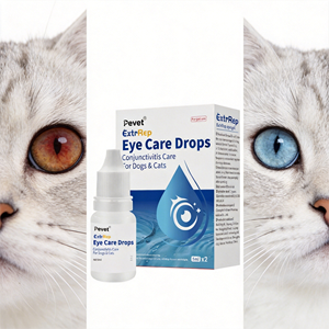 น้ำยาหยอดตาไฮยาลูโรนิกแอซิดสำหรับสัตว์เลี้ยง Pevet Eco-Friendly Veterinary Ophthalmic Solution สารสกัดจากธรรมชาติ ปลอดภัยสำหรับลูกสัตว์เลี้ยงและแม่สัตว์ - Product Image 2