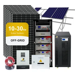 Complete Set 10Kw 15Kw 20KW Solar Panels System 25000 W Off Grid Solar System 30000 Watts Off Grid Solar Energy Home System 30KW