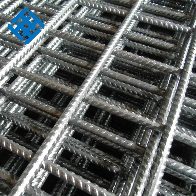 Factory 2x2 3x3 Concrete Reinforcing Steel Rebar Welded Wire Mesh Rolls Iron Brc Wire Mesh For Concrete