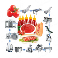 Prix usine Tomate Mangue Pâte Purée Pulpe Jus Sauce Ketchup Confiture Machine Ligne de production