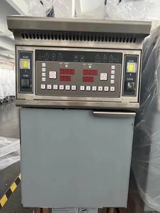 Freidora a Presión/Freidora Industrial de Pollo y Papas Fritas de Dos Canastas y Dos Ollas Eléctrica de Alta Calidad Ofe-213 Ce Iso, Funciona con Gas LP - Product Image 6