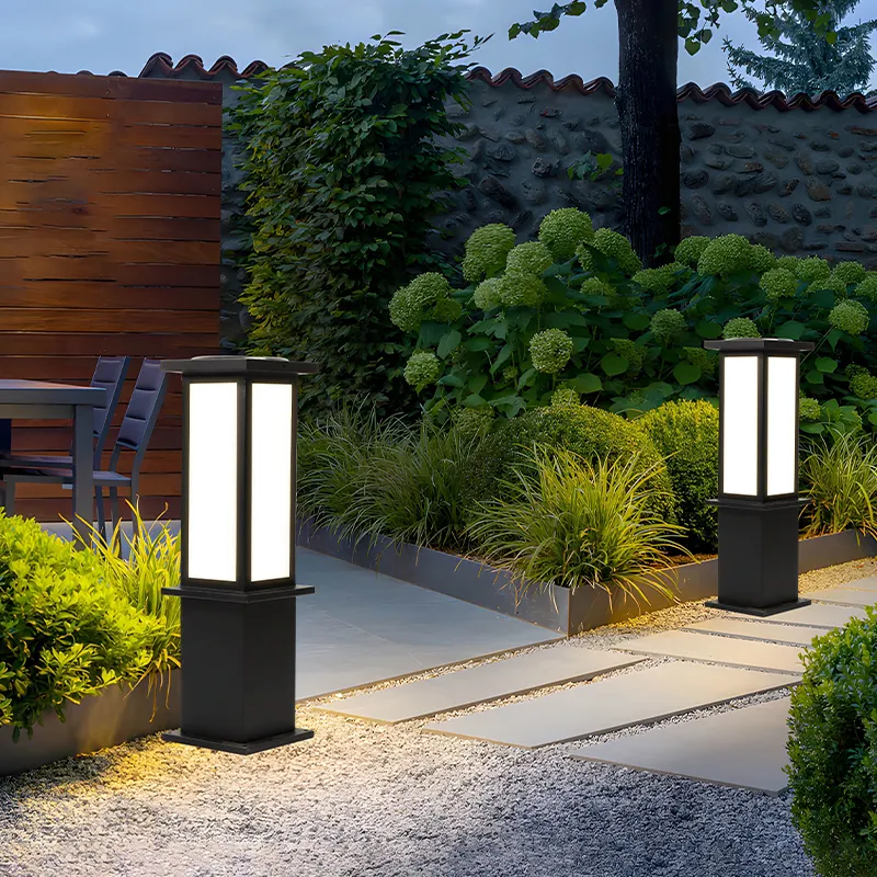 JENSJ-CP03 New Lights Outdoor Led Garden Pathway Light Solar Garden Ornaments Outdoor Led Lawn Light Garden IP65 Waterproof