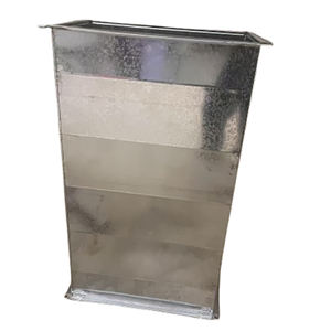 Rostfreies Rauchen HVAC geschweißte Belüftung Kunden spezifische Frischluft lieferanten Kohlenstoffs tahl Quadrat Rechteckiges Metallrohr TDF-Kanal - Product Image 3