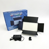 Lumière d'appoint LED-800, lumière vidéo constante, lumière douce, lumière pour caméra de streaming en direct, lumière portable, télécommande en option